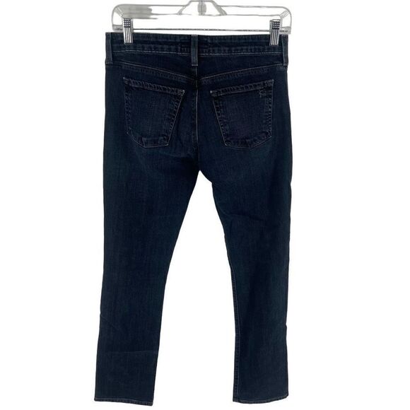 David Kahn Women's Taper Leg Jeans Mid Rise Denim 5 Pocket Indigo Size 26 - Picture 6 of 13